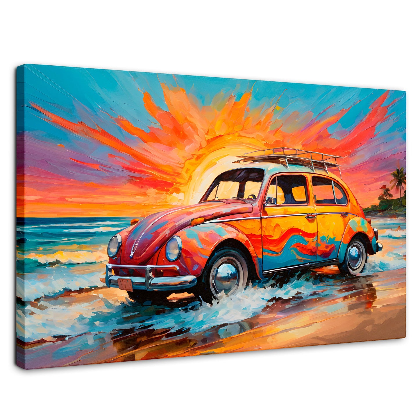 Cuadros Decorativos Canvas Revolution | Rodando Verano | Rectangular | Portada | Marco SinMarco