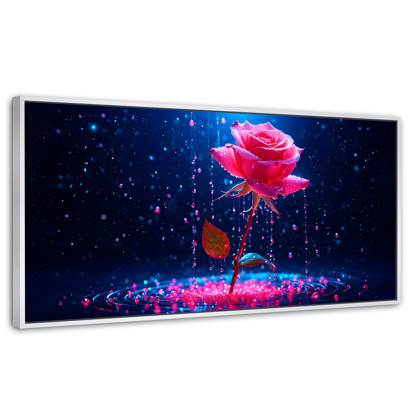 Cuadros Decorativos Canvas Revolution | Rosa Magia Pura | Panoramico | Portada