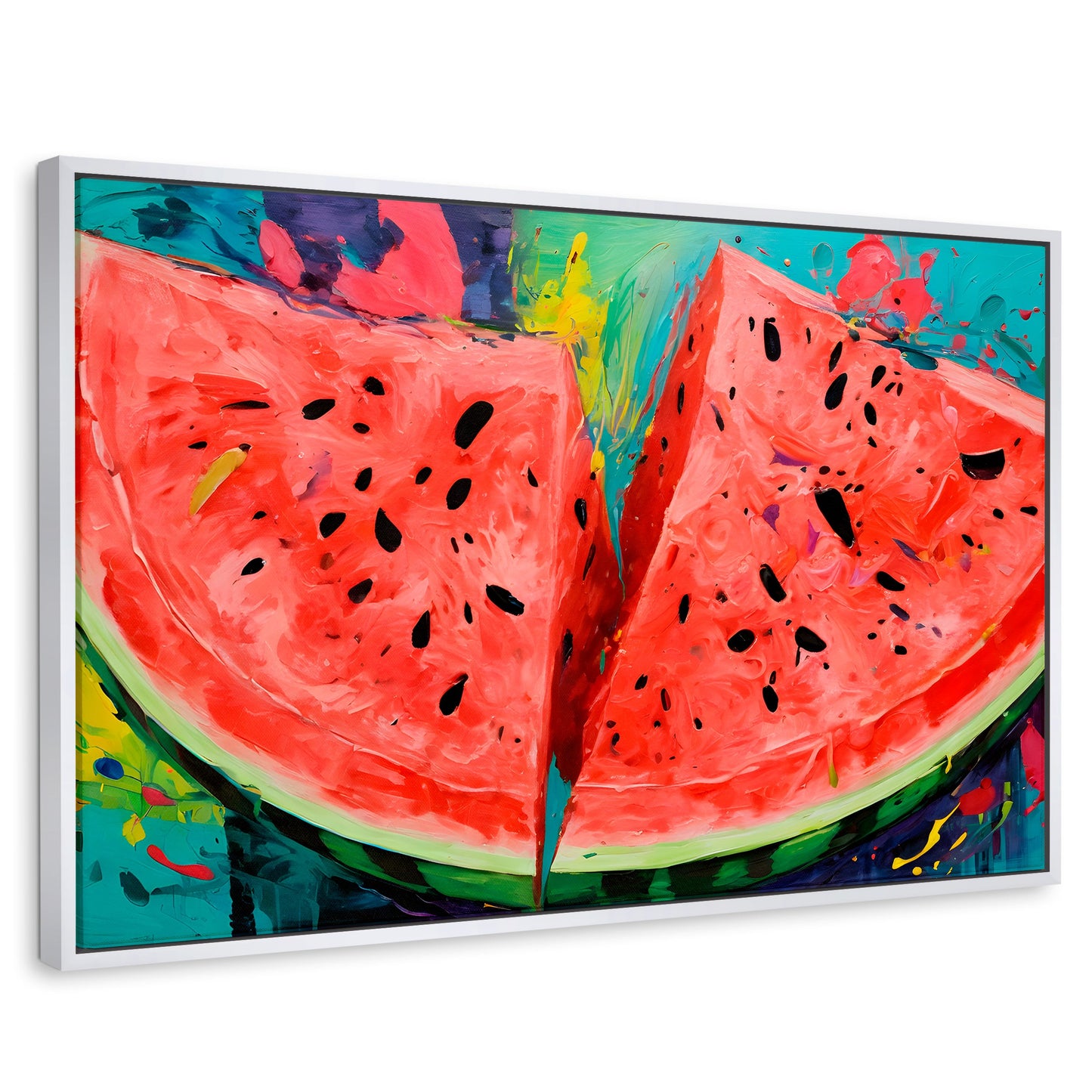 Cuadros Decorativos Canvas Revolution | Sandia Rebanada | Rectangular | Portada