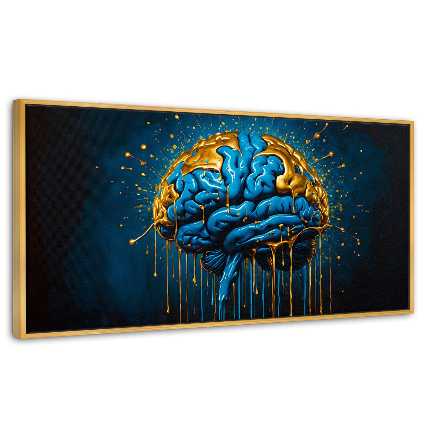 Cuadros Decorativos Canvas Revolution | Sipnasis Dorada | Panoramico | Portada