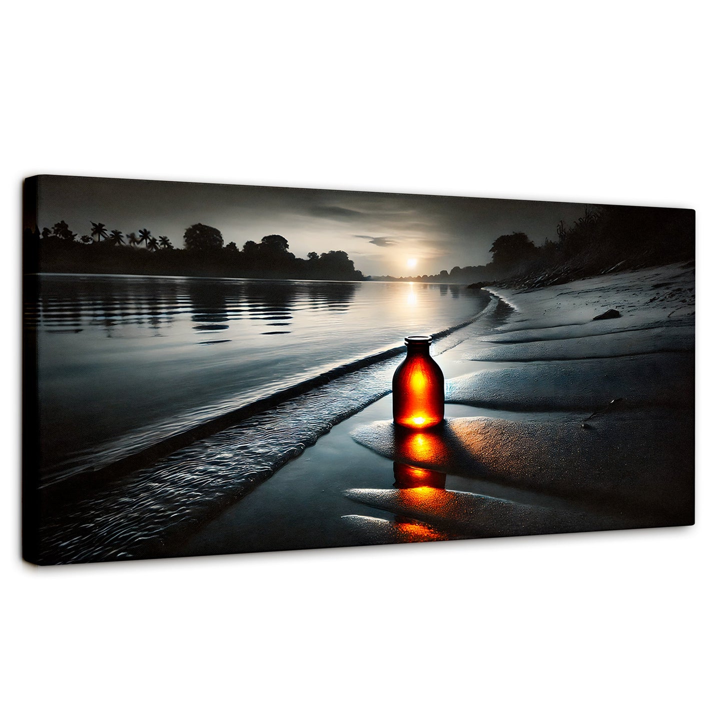 Cuadros Decorativos Canvas Revolution | Tesoro De Playa | Panoramico | Portada | Marco SinMarco