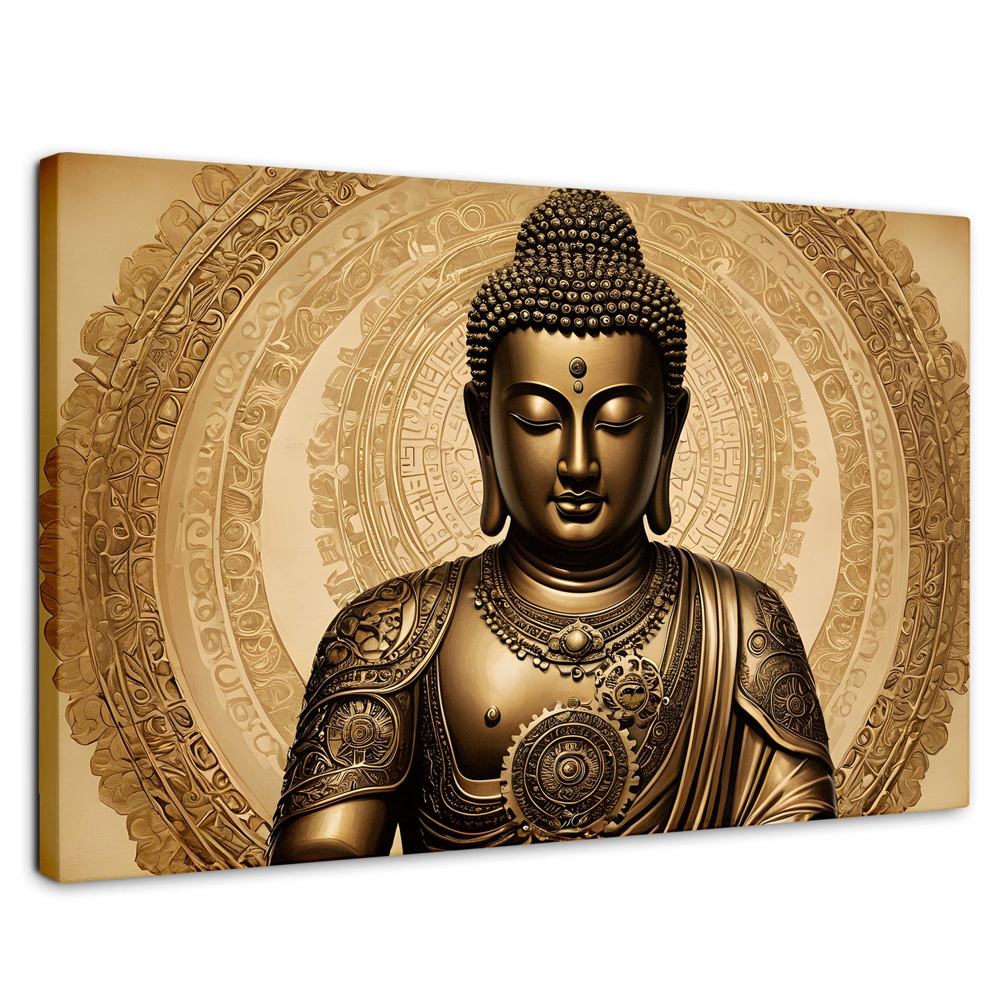 Cuadros Decorativos Canvas Revolution | Trascender Dorado | Rectangular | Portada | Marco SinMarco