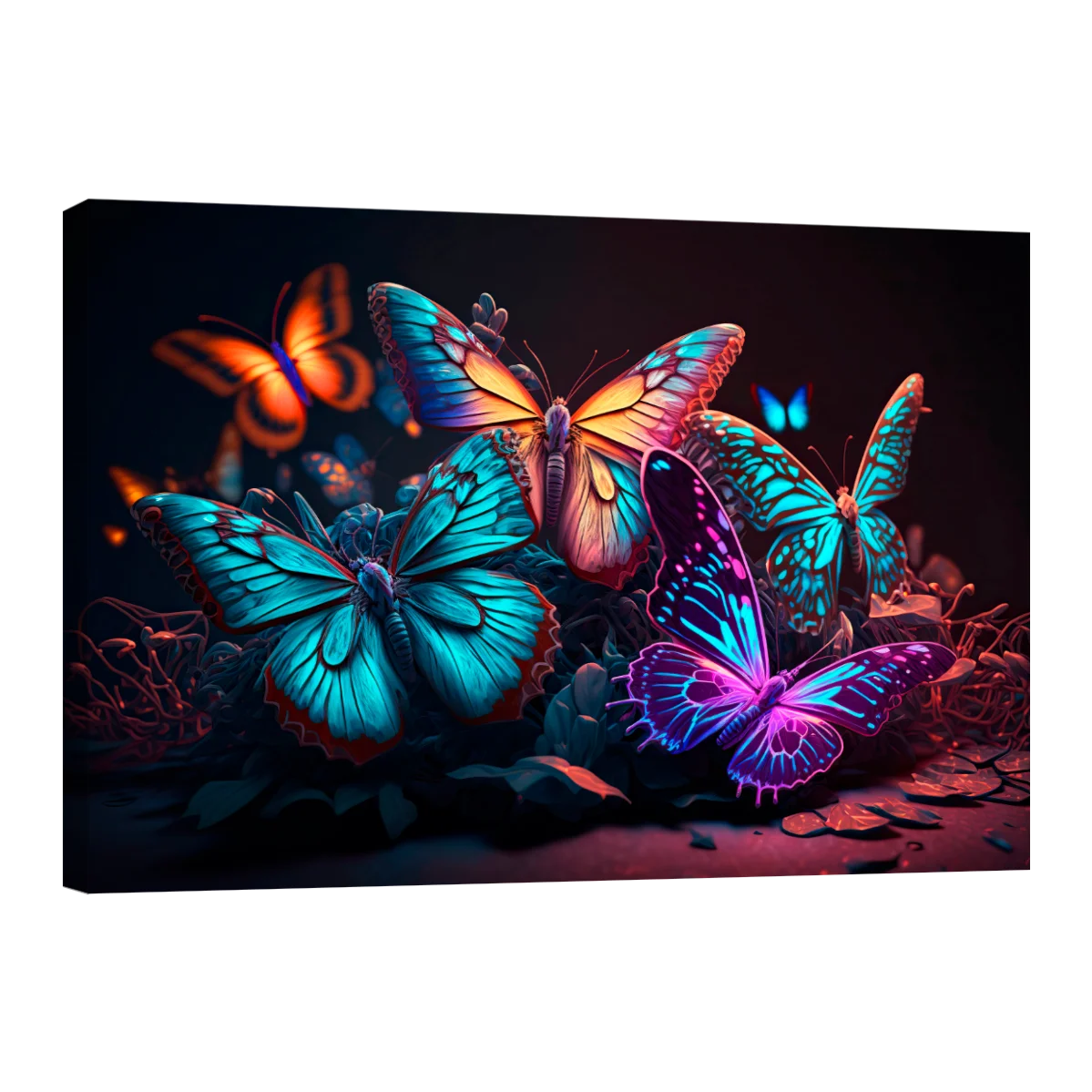 Mariposas Neon