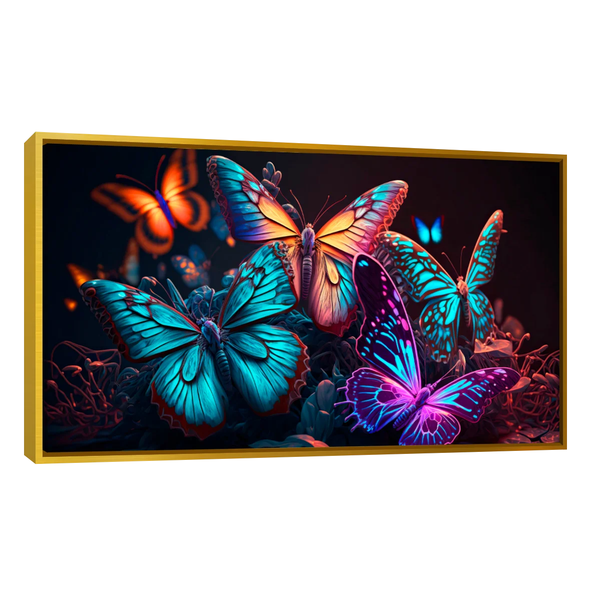 Mariposas Neon