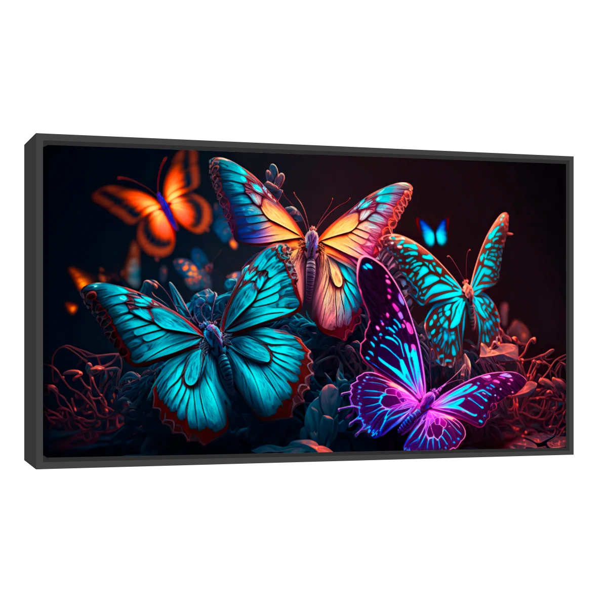 Mariposas Neon