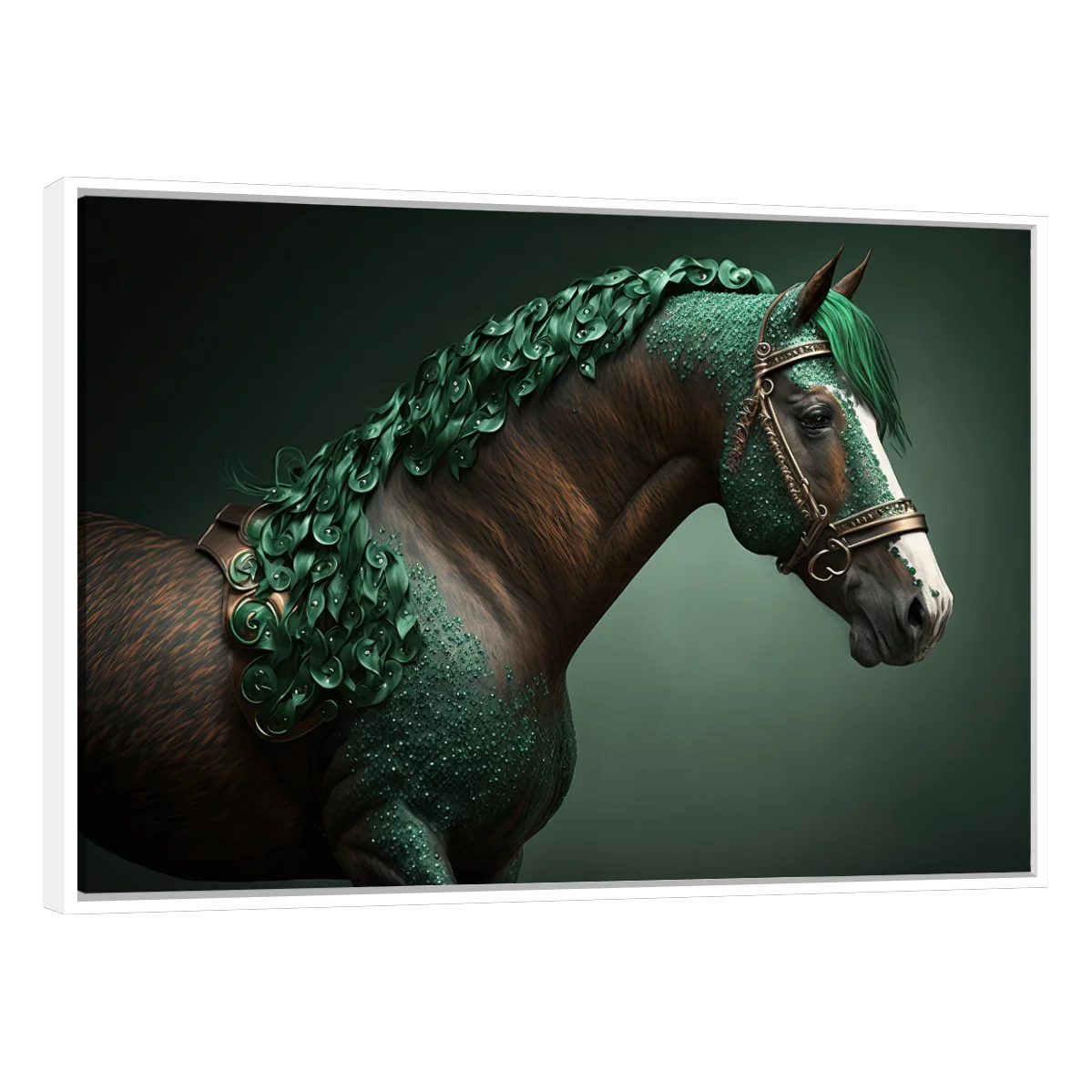 Caballo Verde de la Suerte