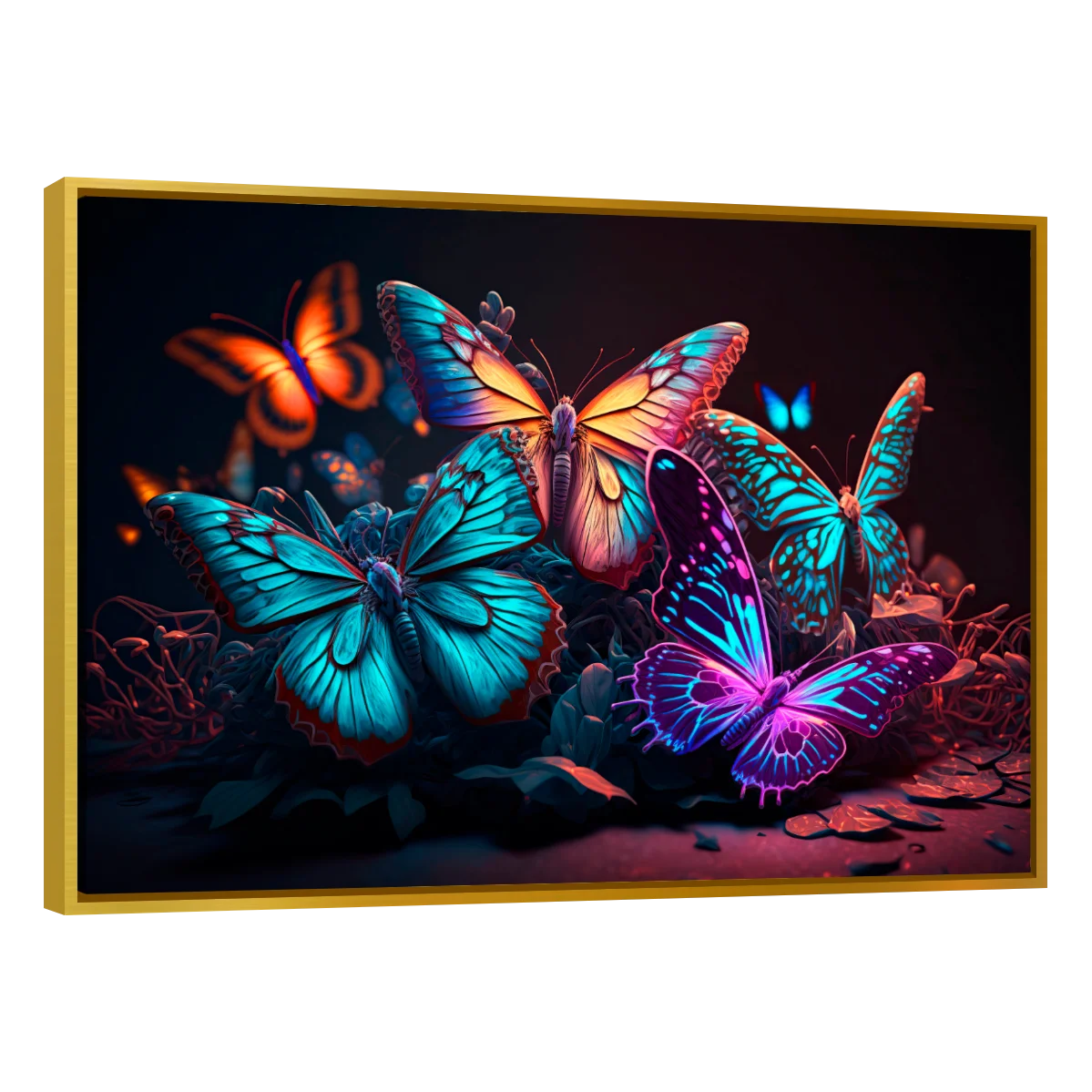 Mariposas Neon