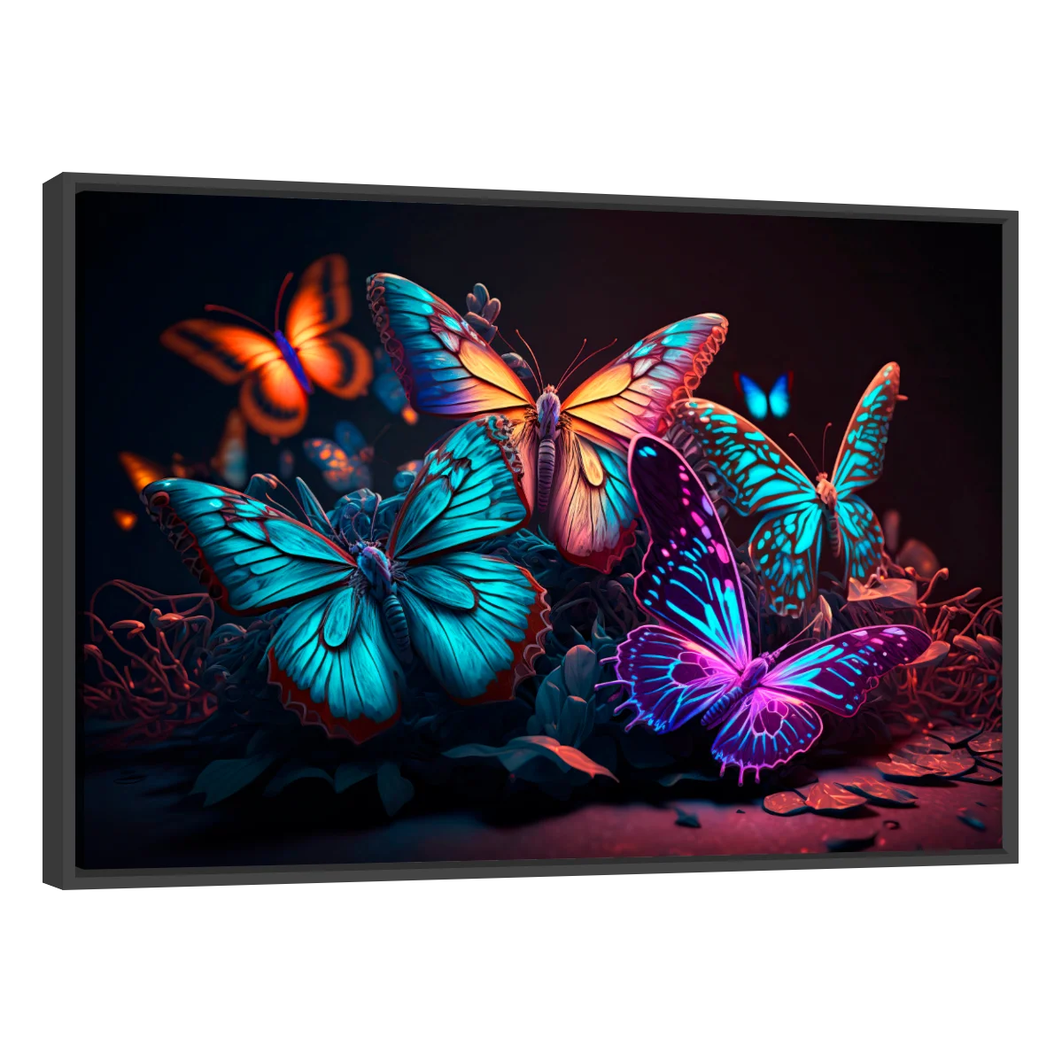 Mariposas Neon