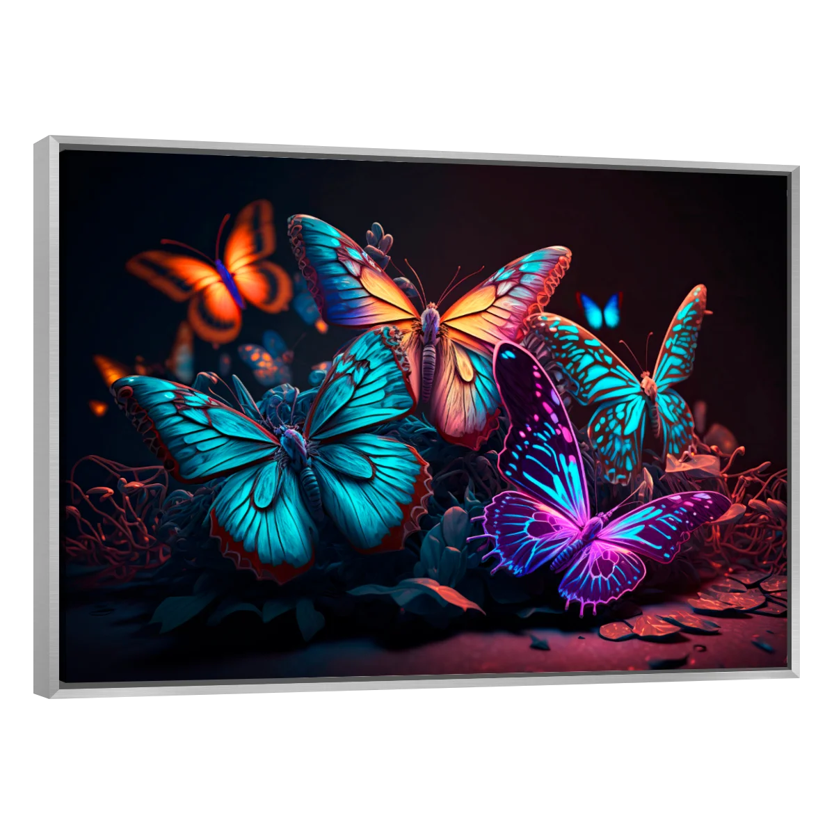 Mariposas Neon