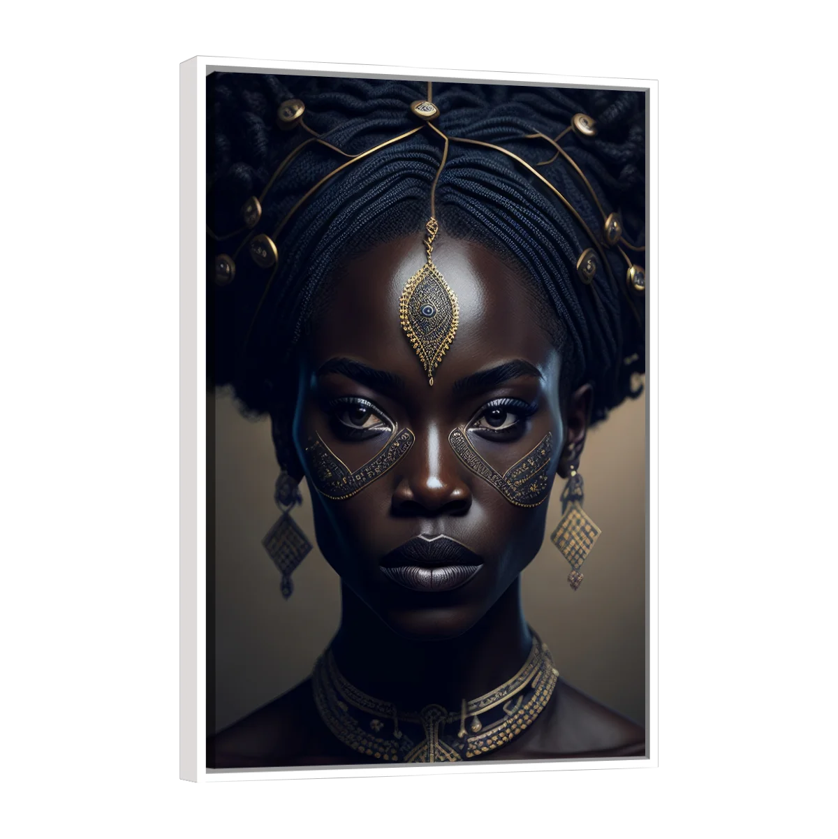 Mujer Africana Tribal