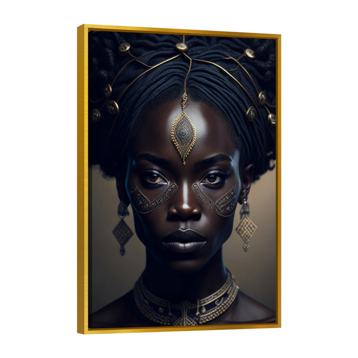 Mujer Africana Tribal