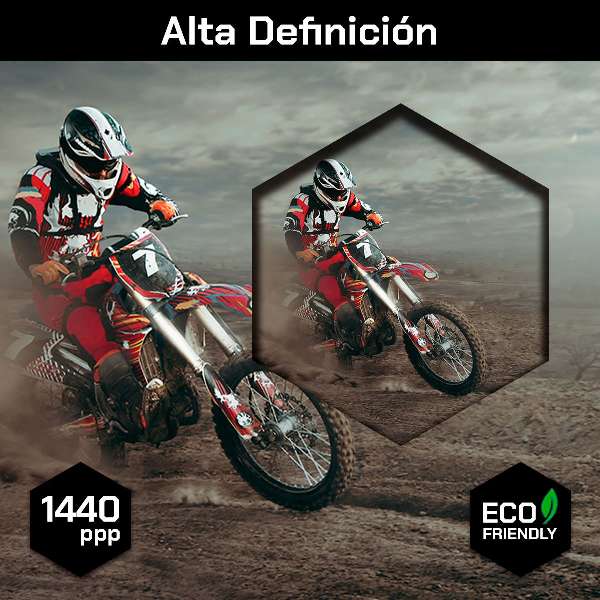 Motocross Entre Polvo