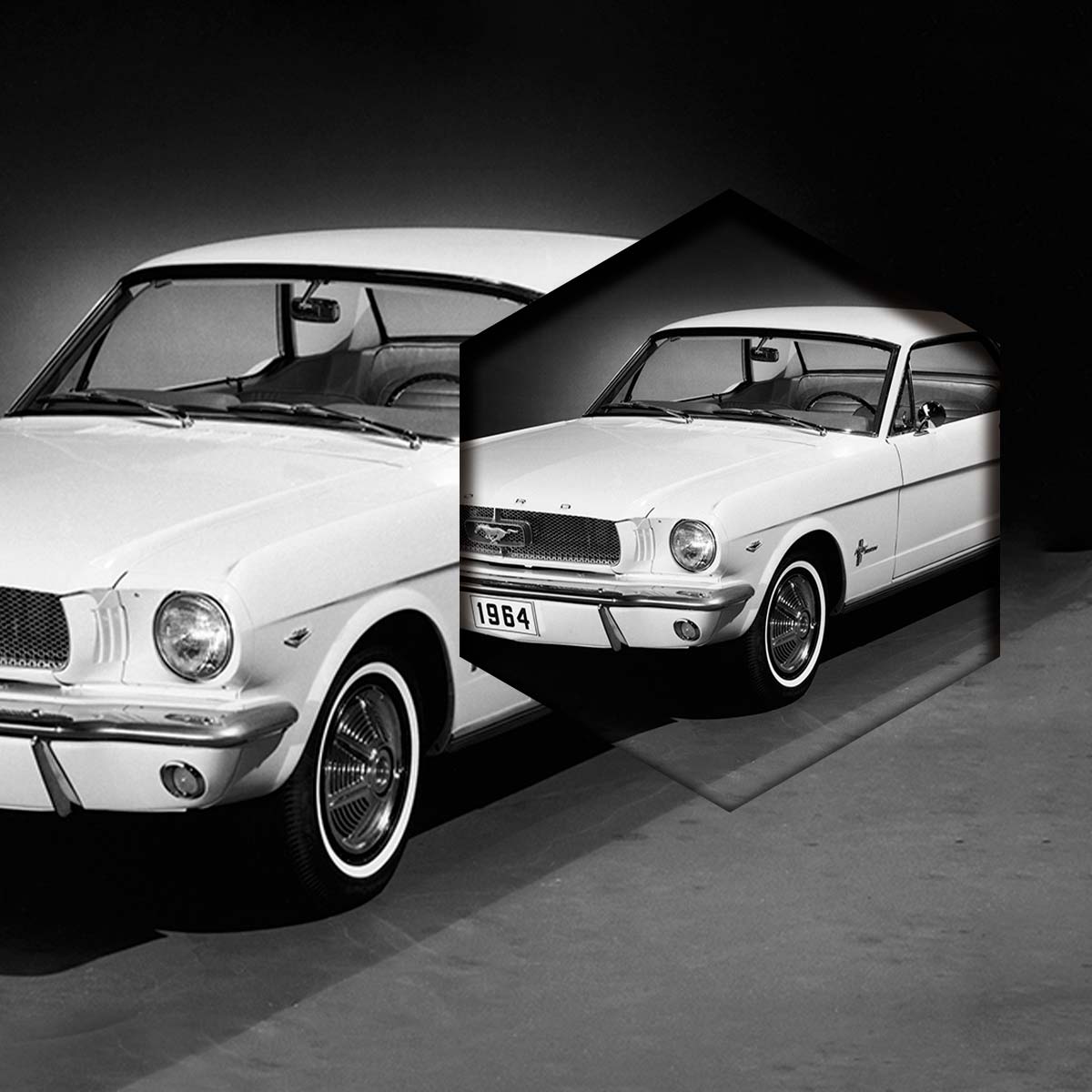 Mustang 64 Blanco