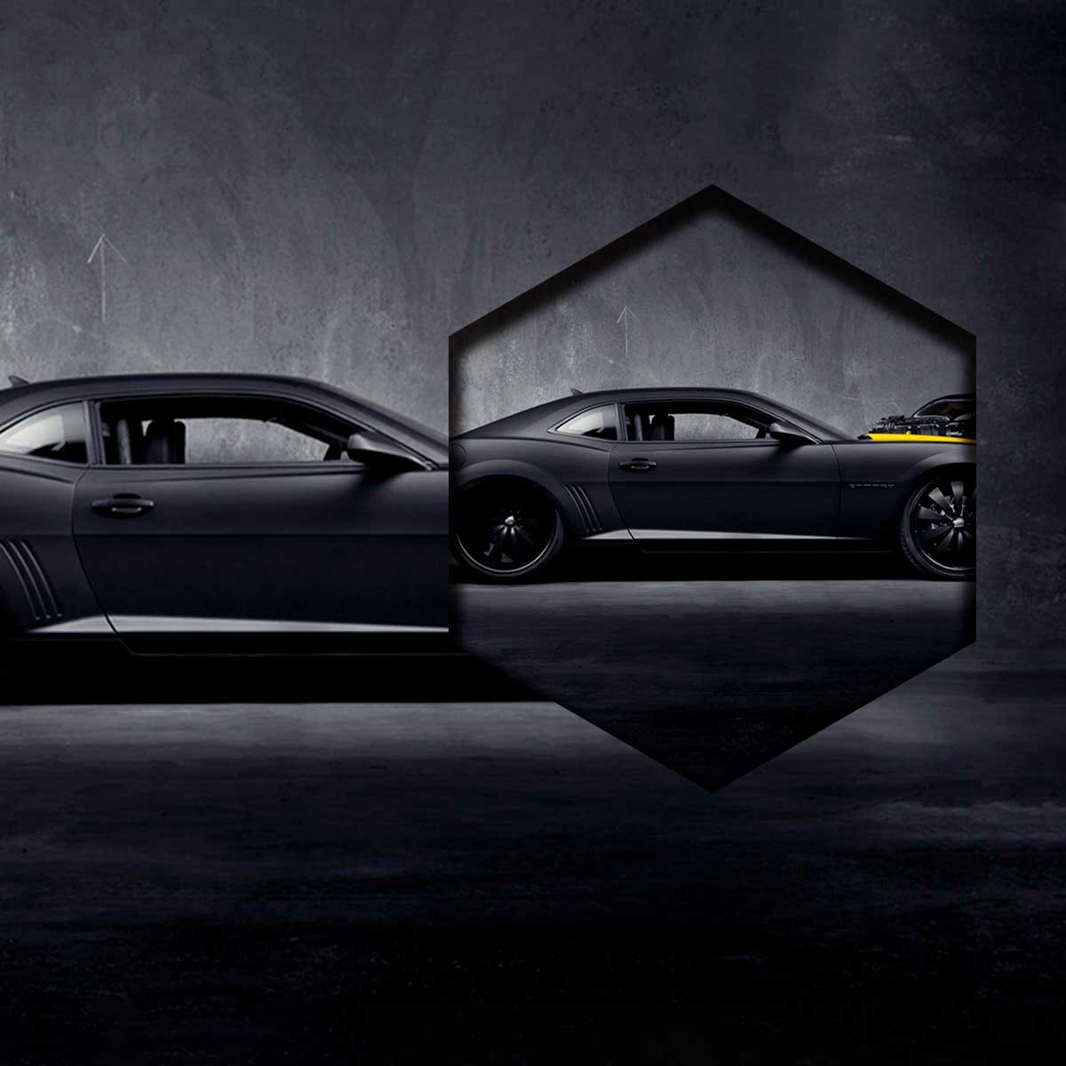 Camaro Hot Rod Negro