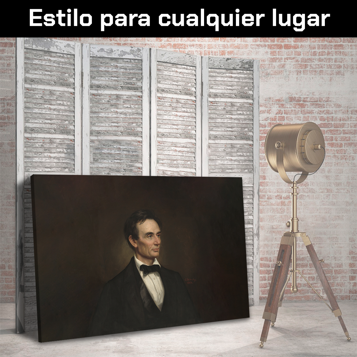 Abraham Lincoln Por George Peter Healy