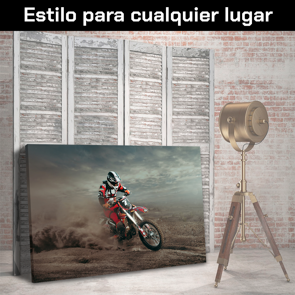 Motocross Entre Polvo