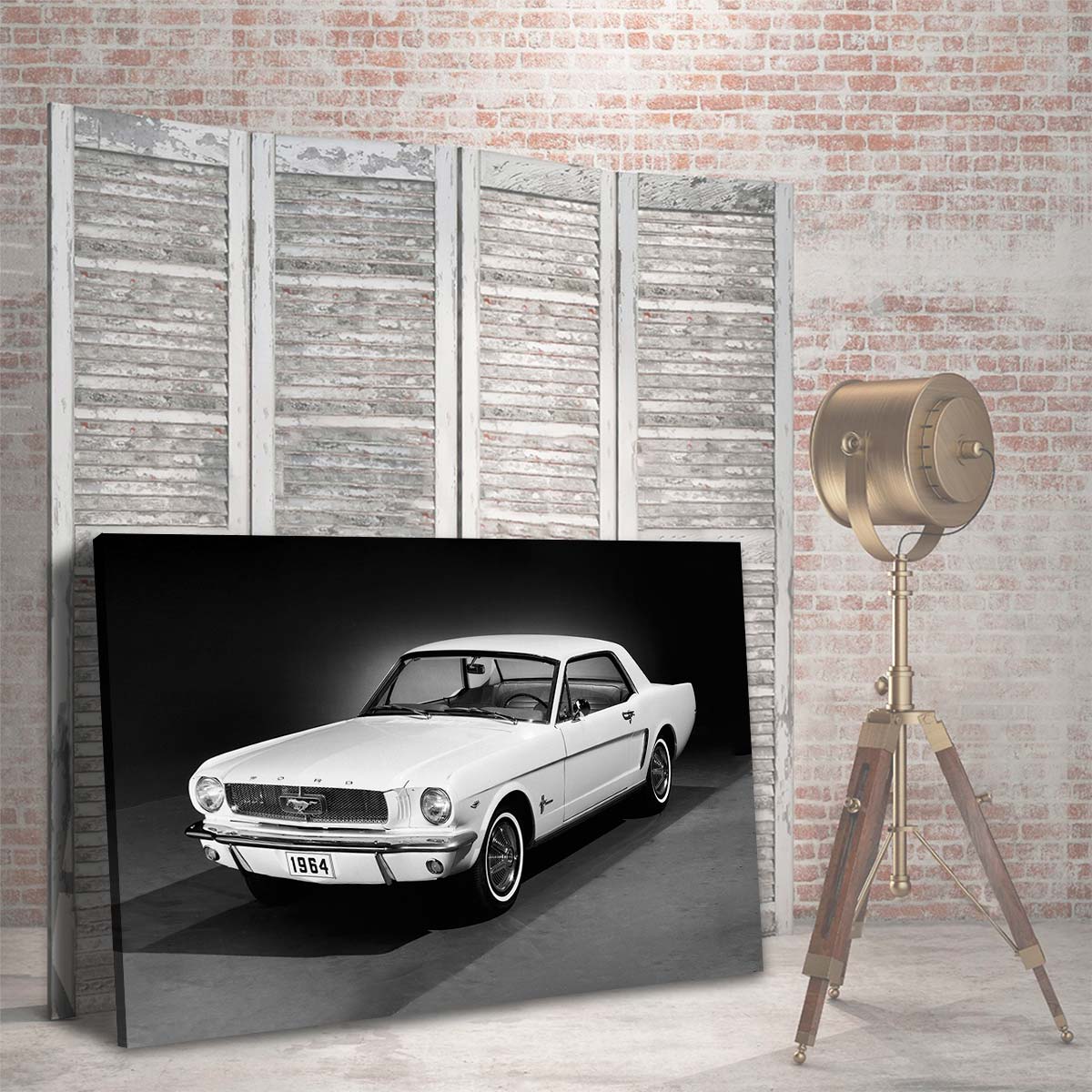 Mustang 64 Blanco