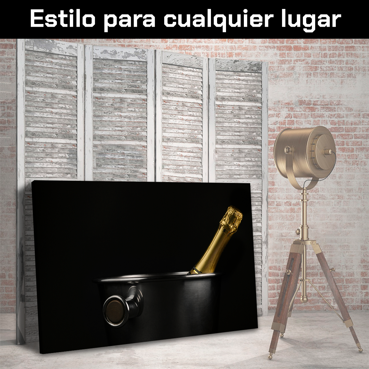 Vino Champagne Dentro De Cubetilla