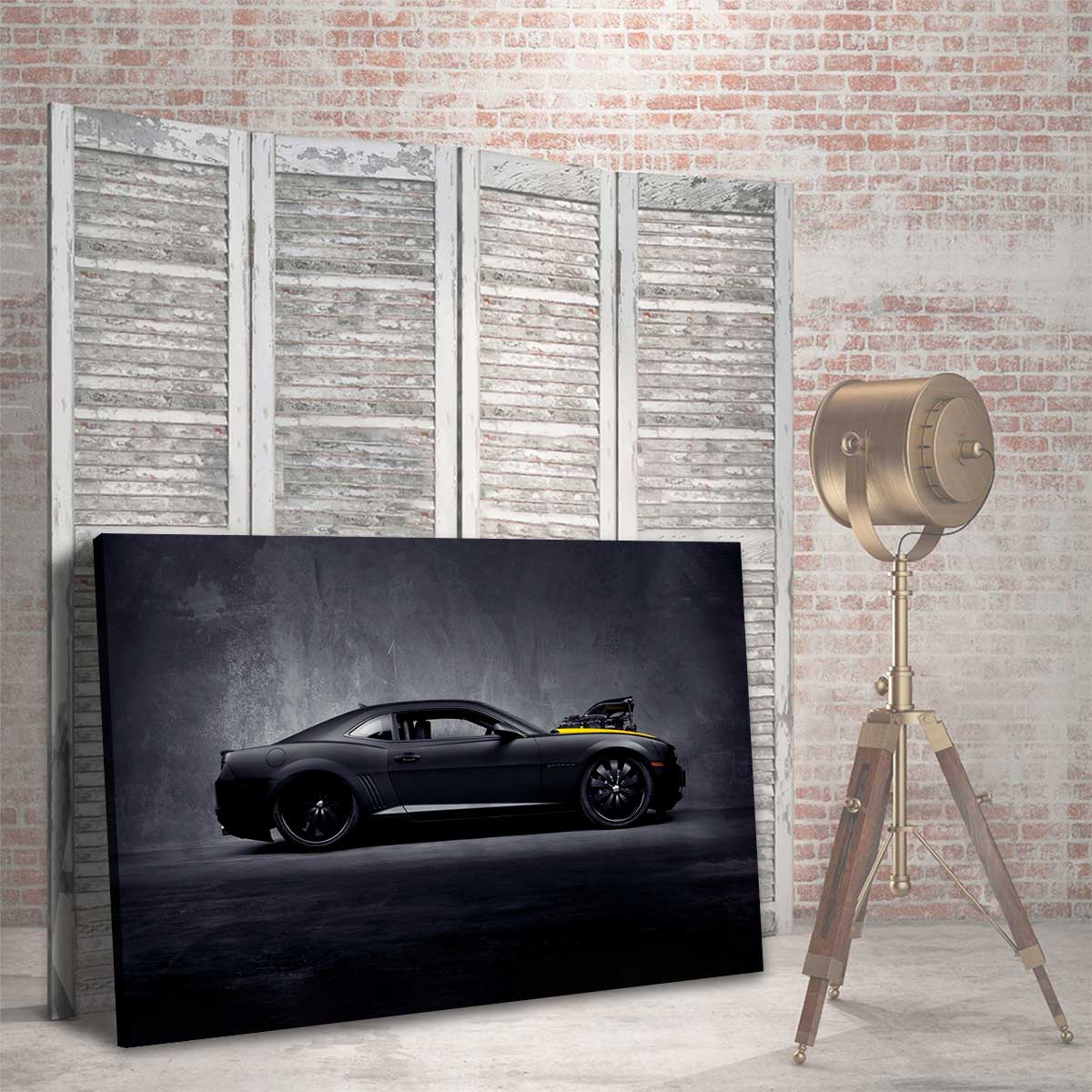 Camaro Hot Rod Negro