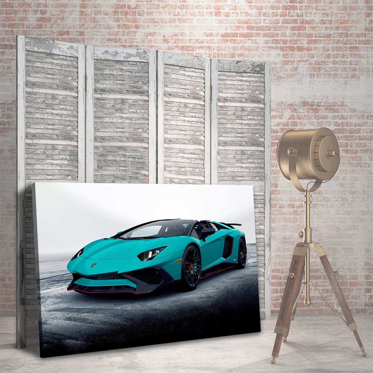 Lamborghini Verde Agua