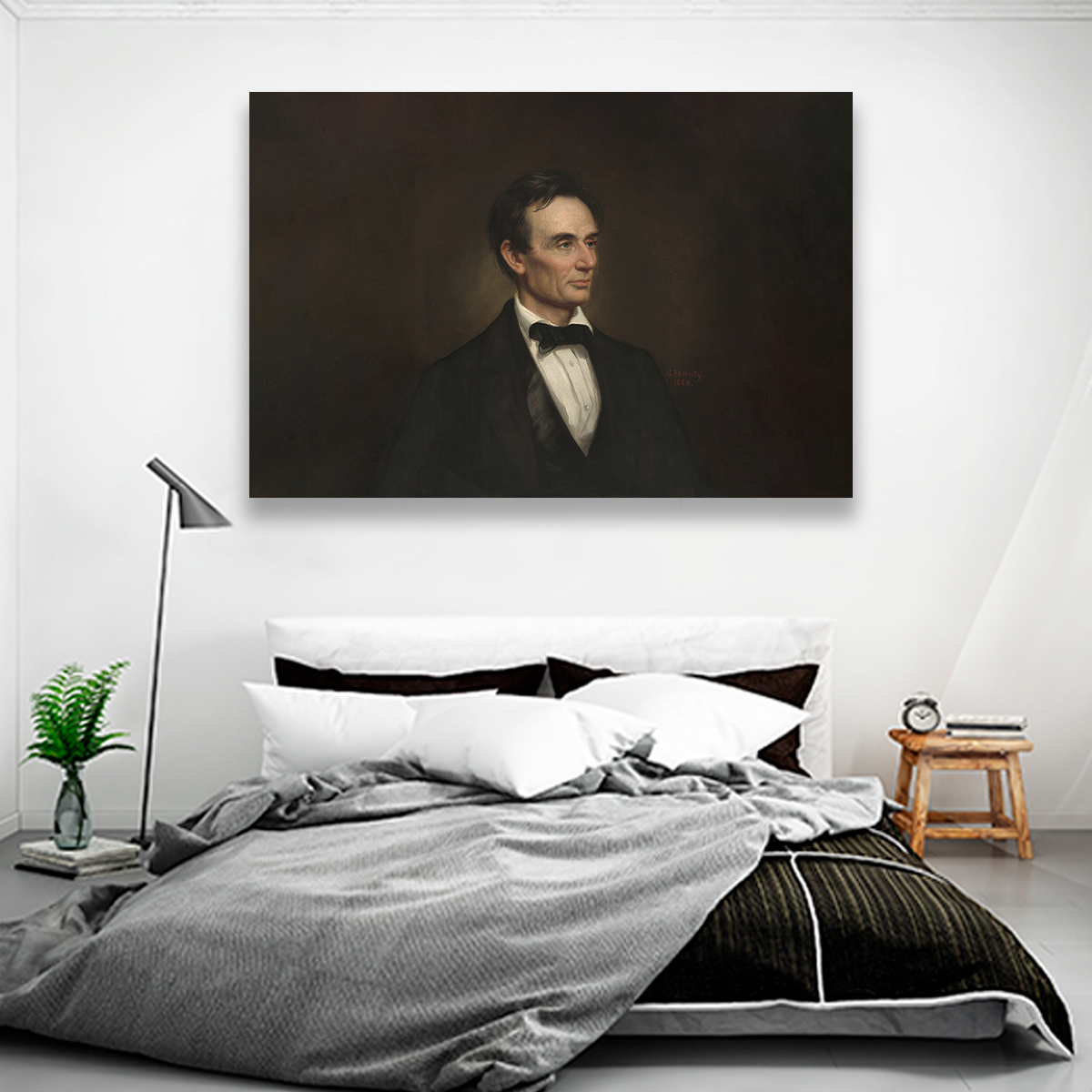Abraham Lincoln Por George Peter Healy