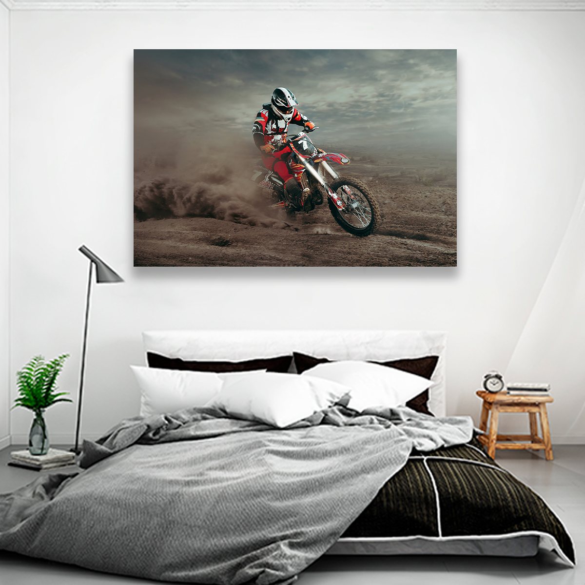 Motocross Entre Polvo