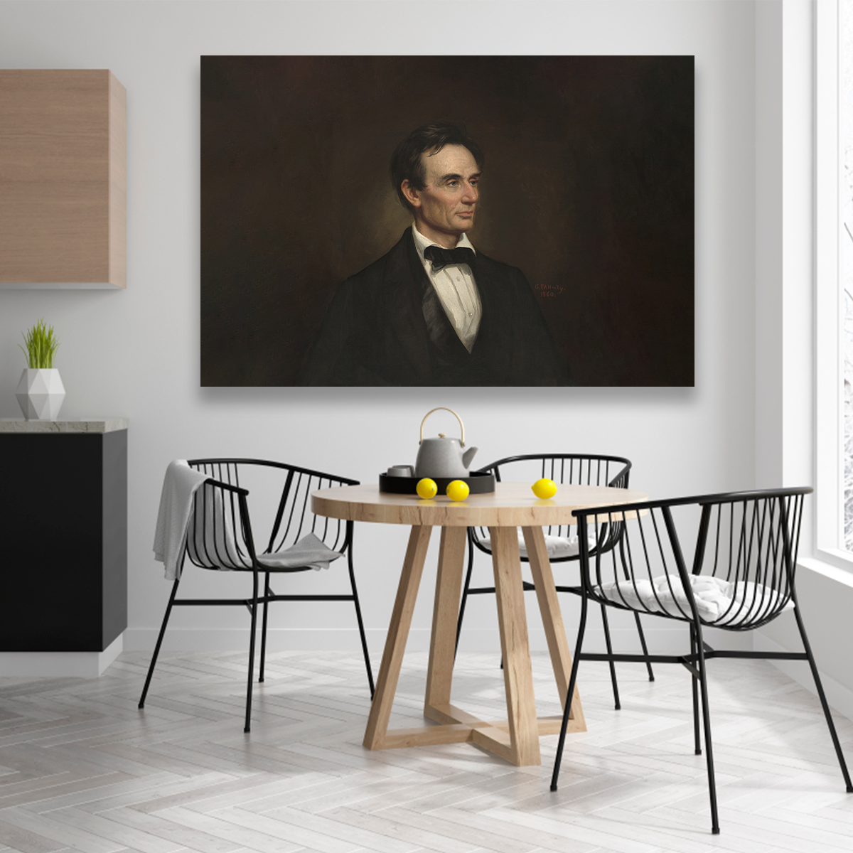 Abraham Lincoln Por George Peter Healy