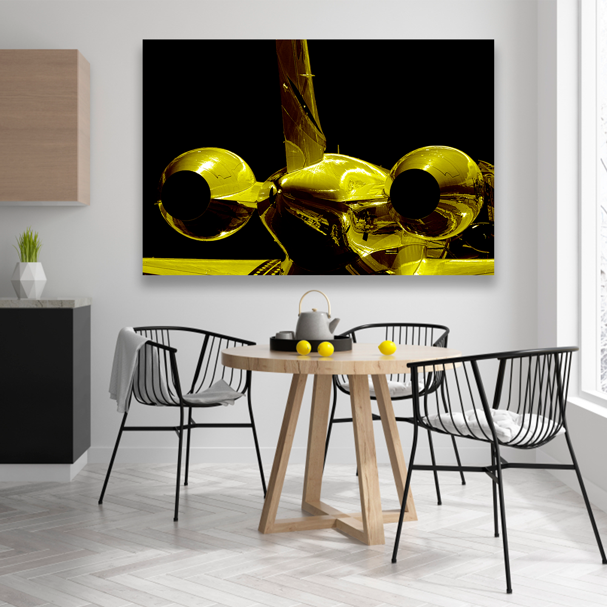 Jet Metalico Dorado