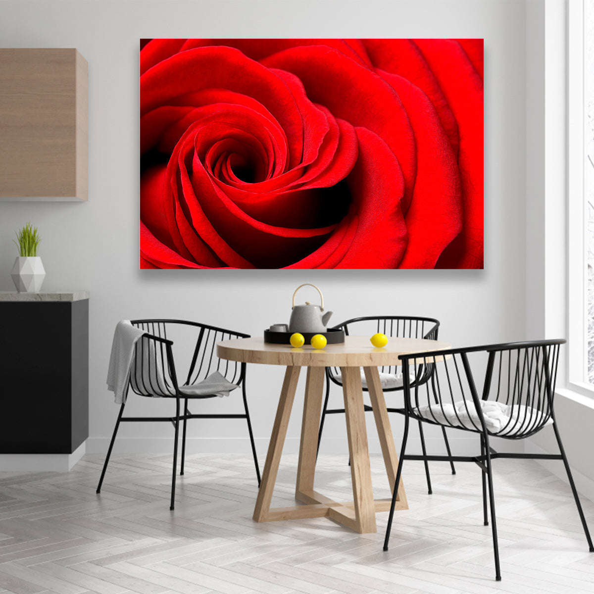 Espiral Petalos de Rosa