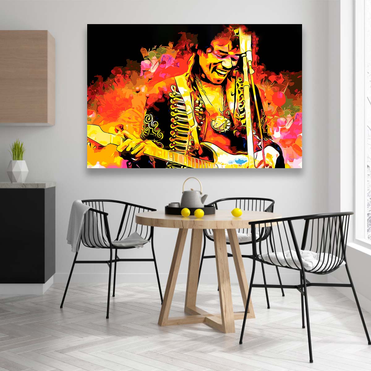 Retrato Jimmy Hendrix