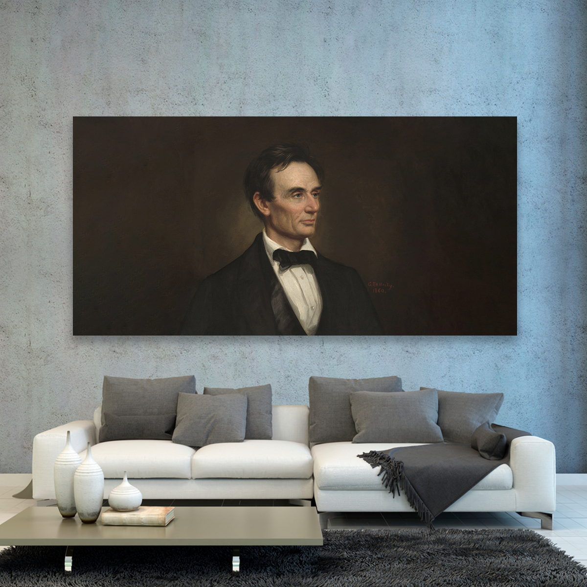 Abraham Lincoln Por George Peter Healy