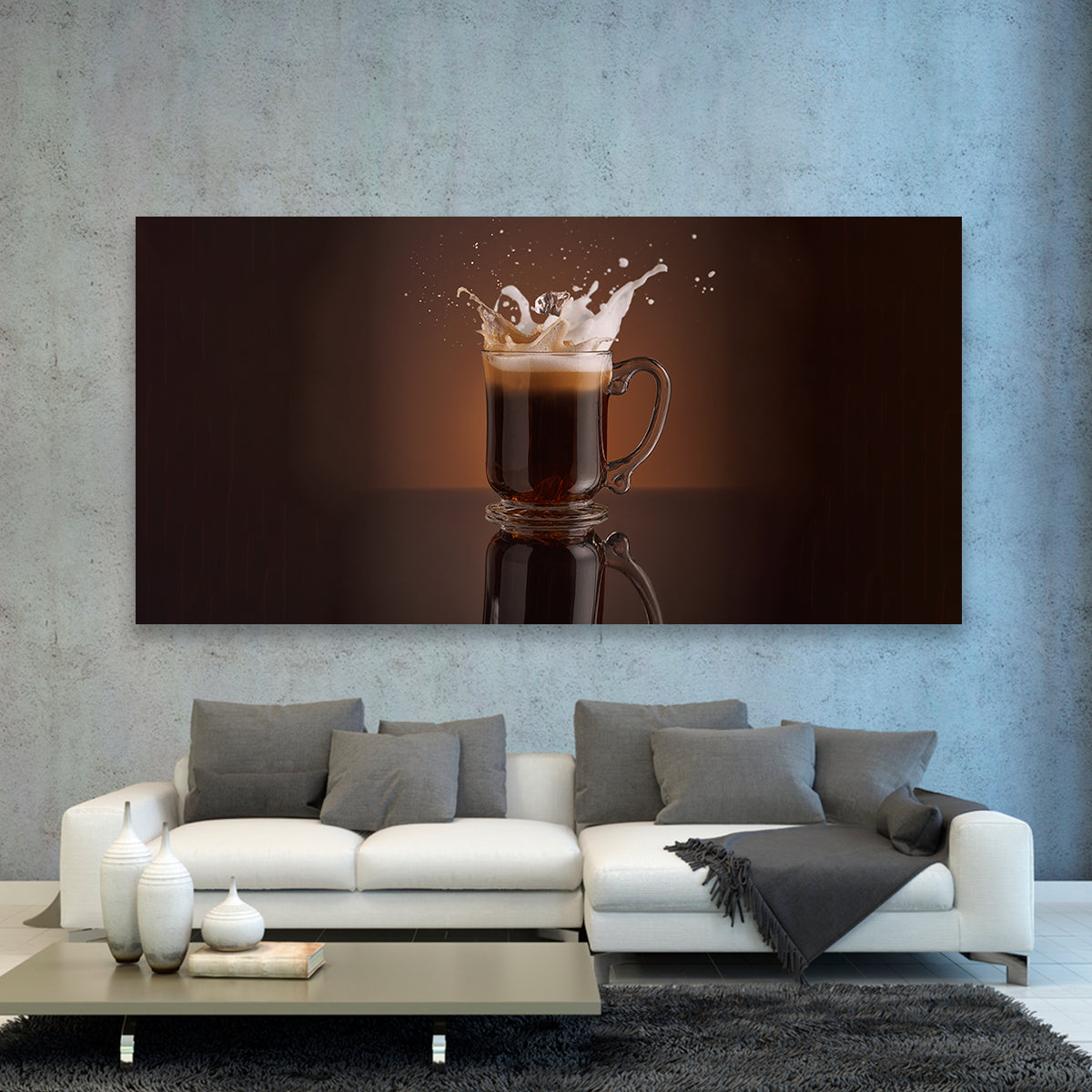 Café Expres Splash En Taza