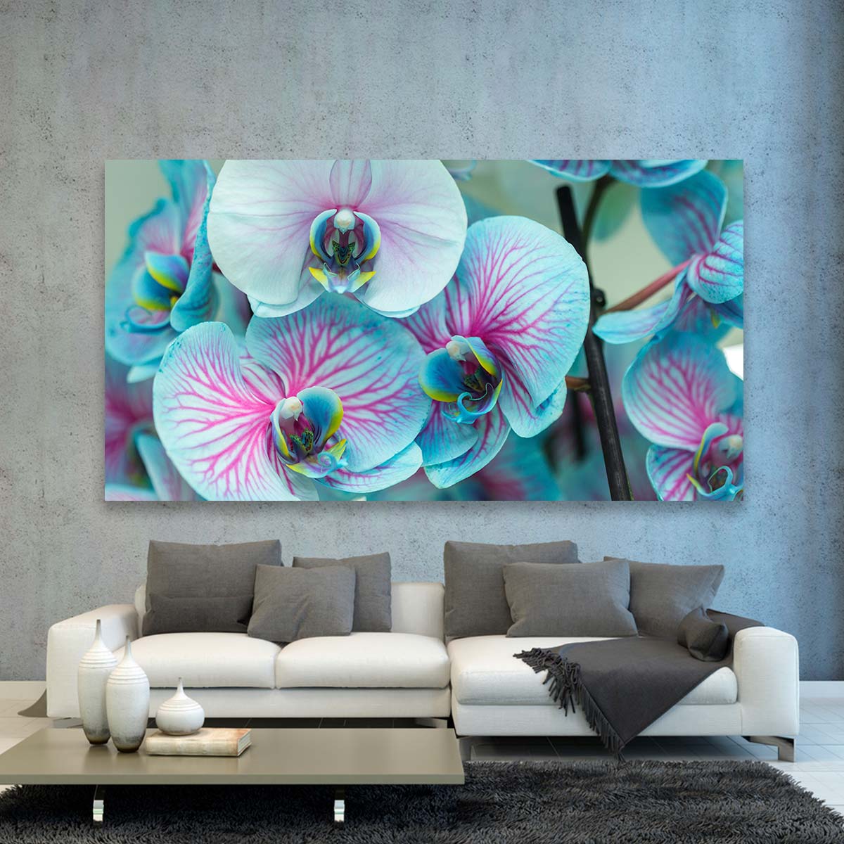 Orquídeas Azules claro