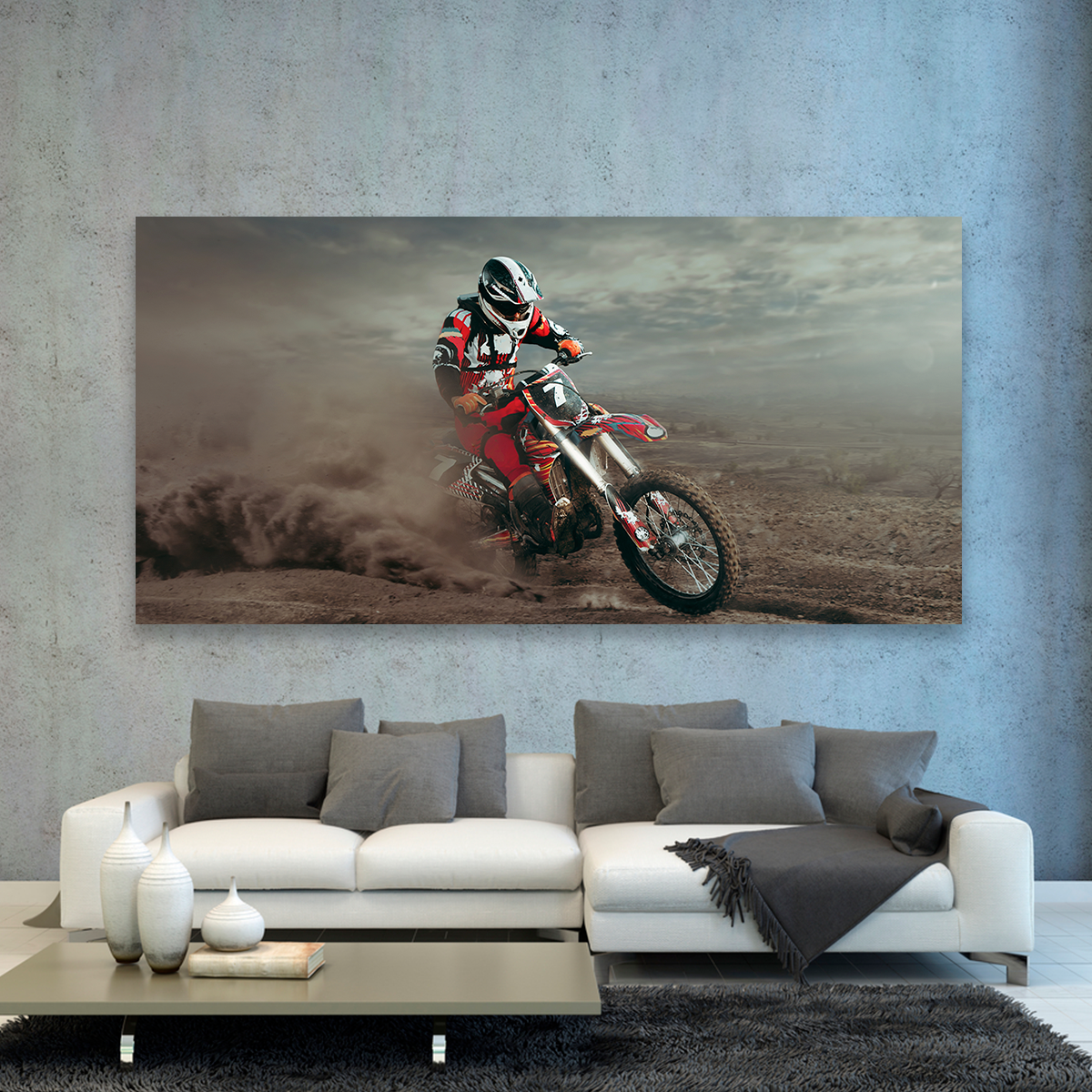Motocross Entre Polvo