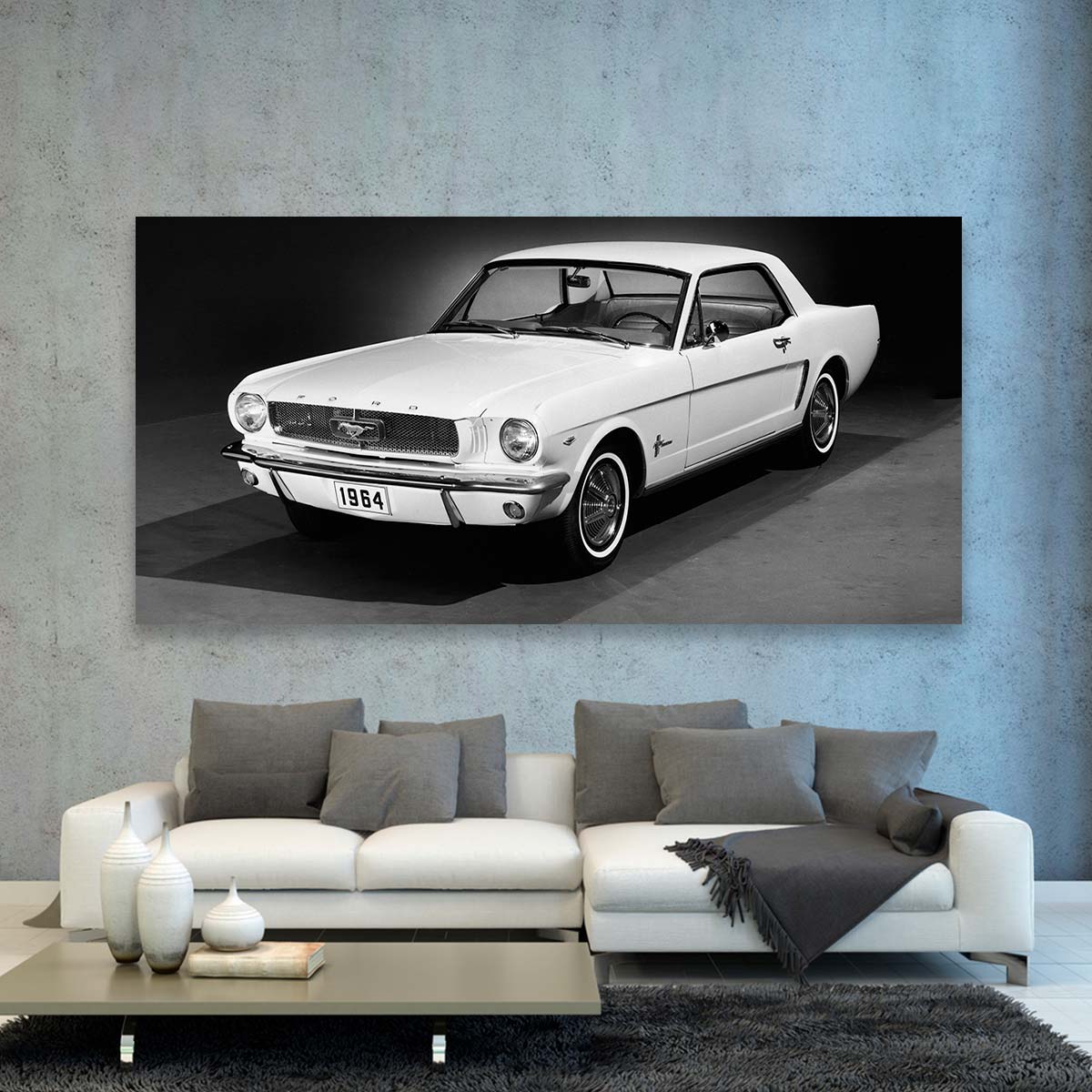 Mustang 64 Blanco