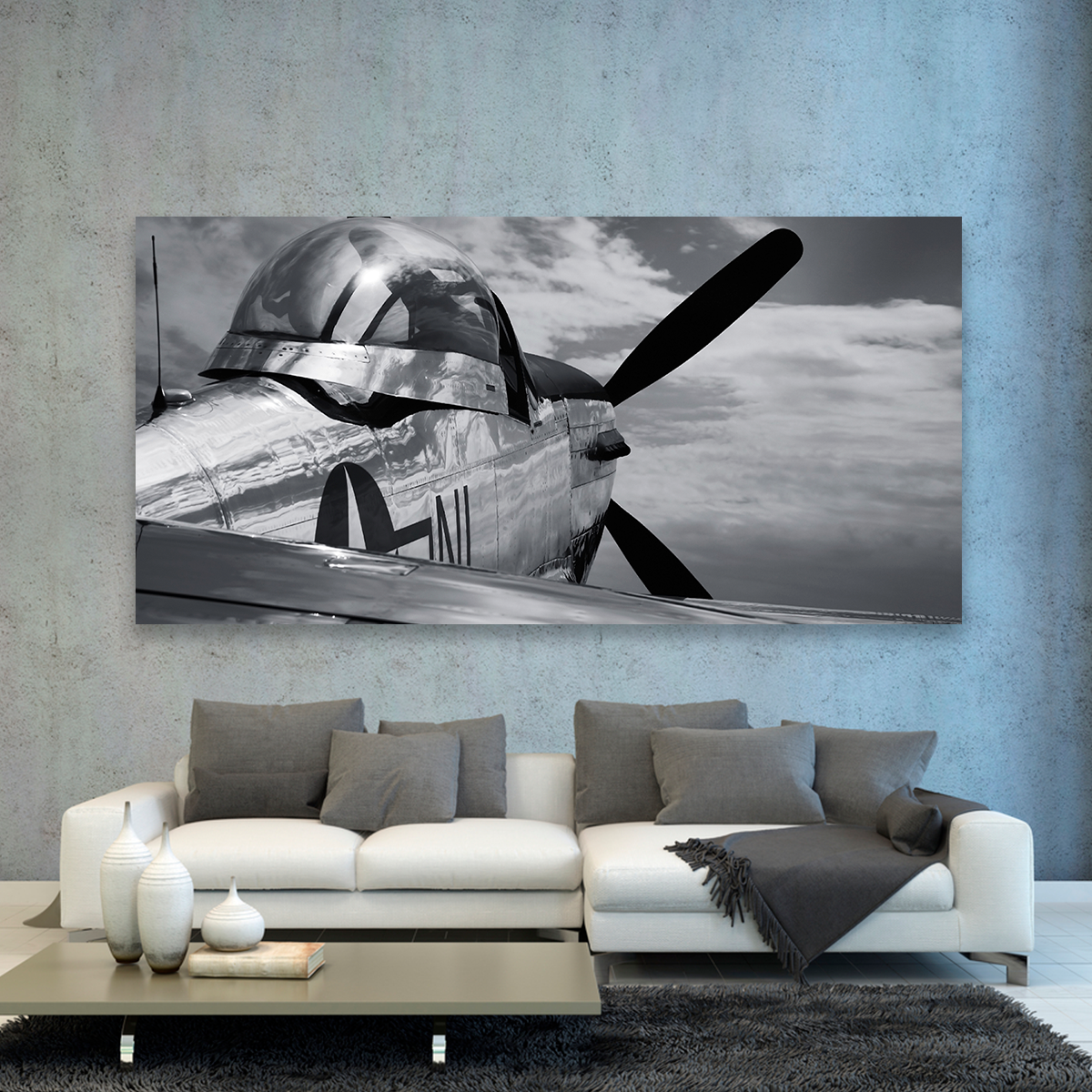 Mustang P51 Antiguo