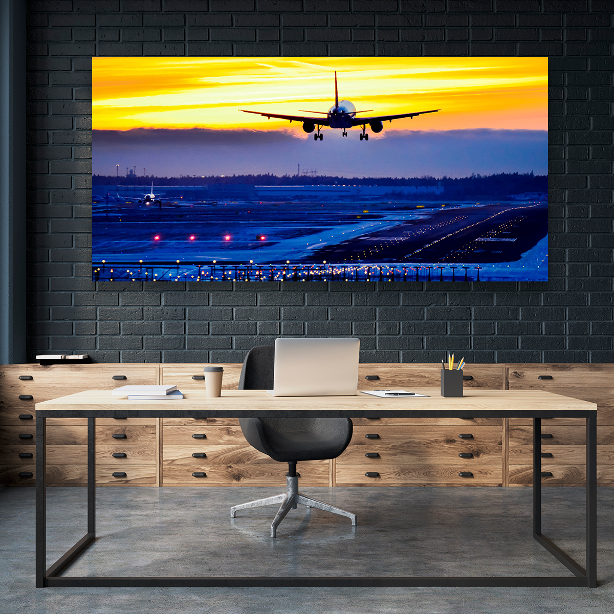 Boeing Despejando
