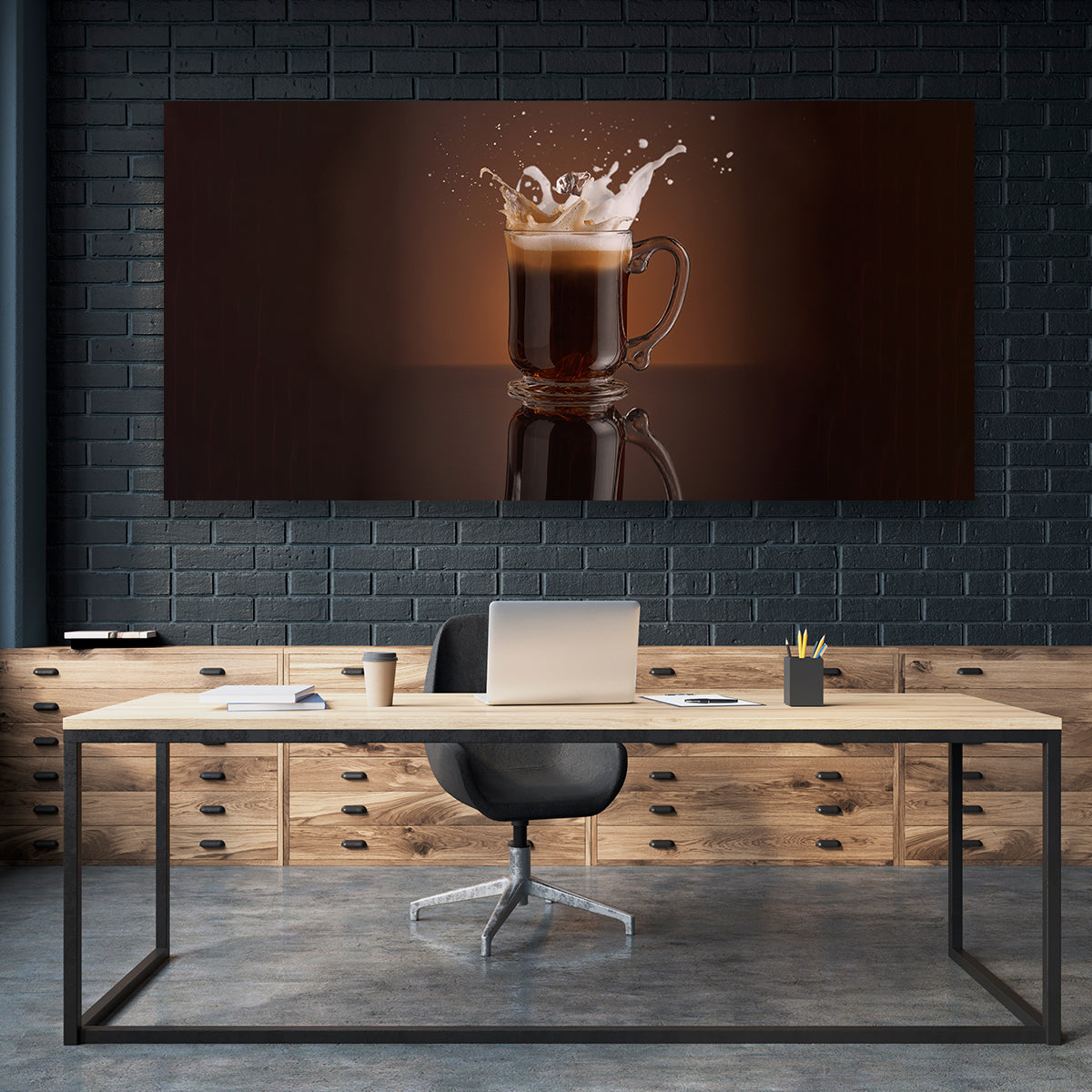 Café Expres Splash En Taza