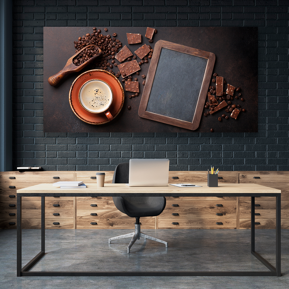 Café Y Chocolate En Barra