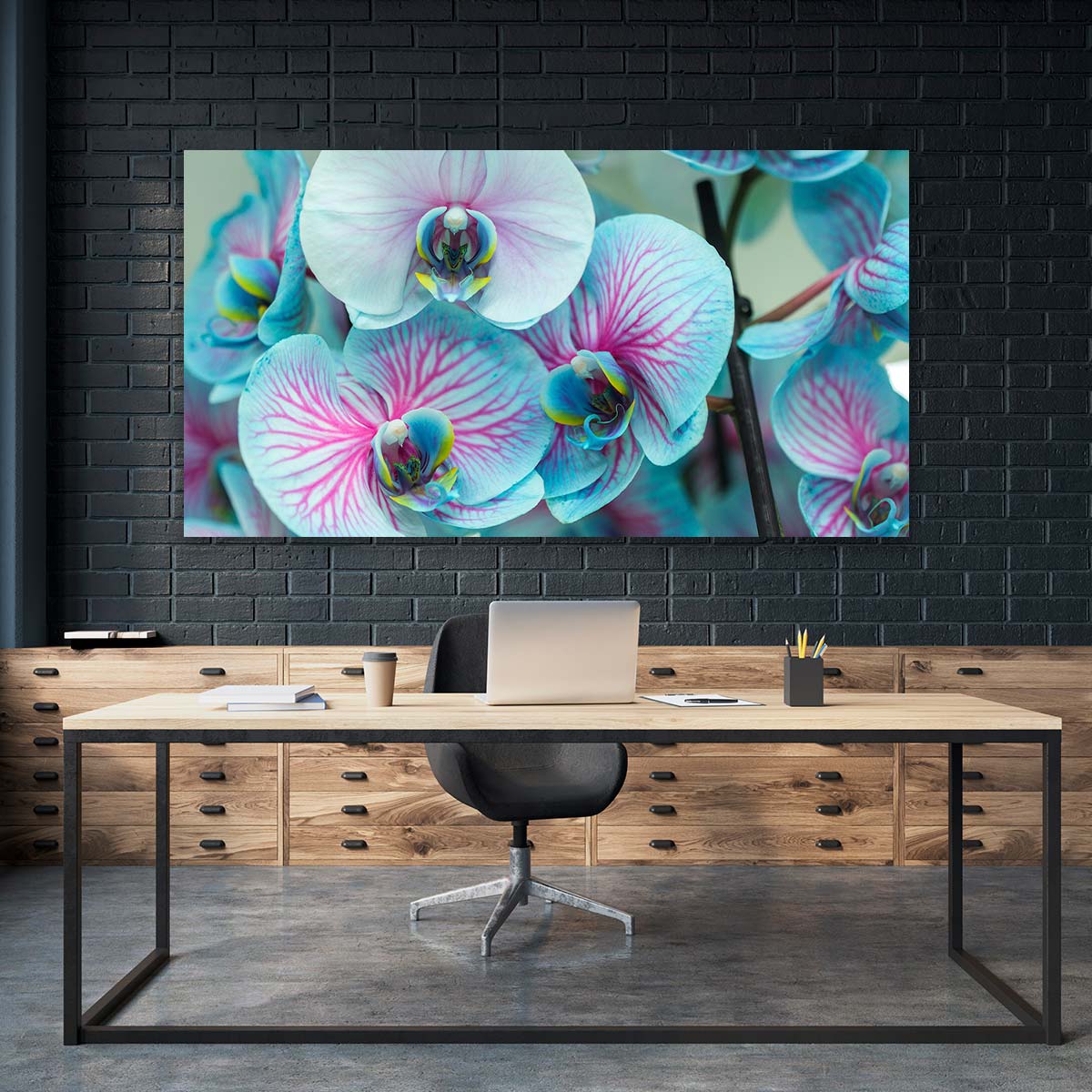 Orquídeas Azules claro