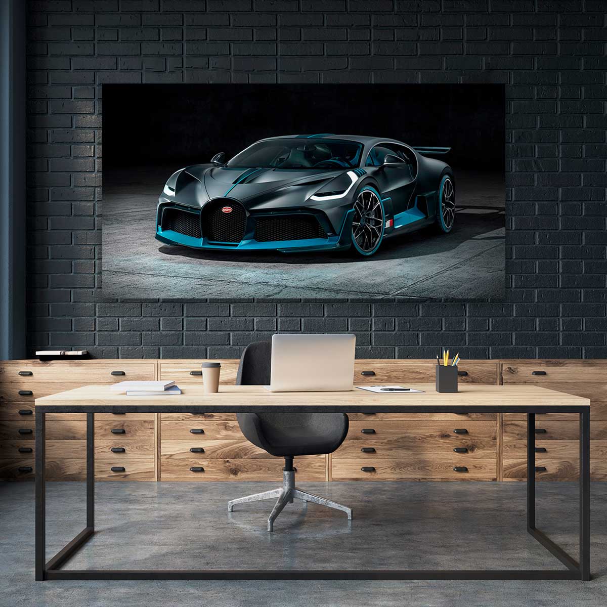 Bugatti Negro Neon
