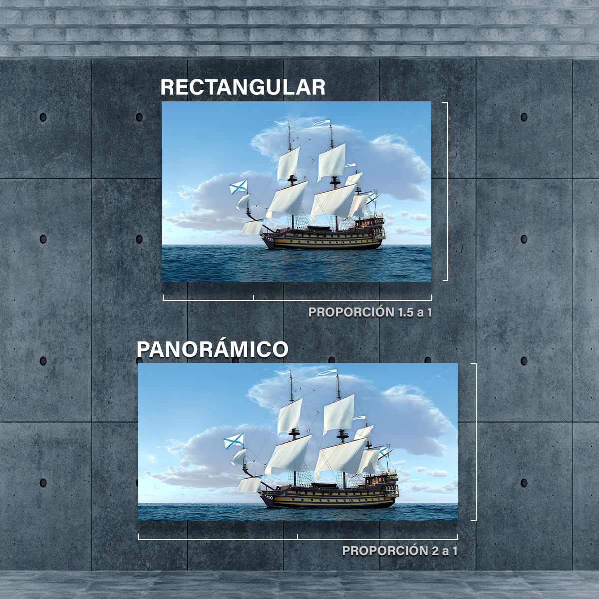 Barcos Velero En Altamar Azul