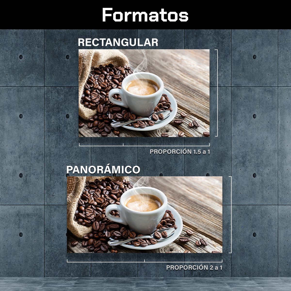 Café Caliente Sobre Costal Y Mesa