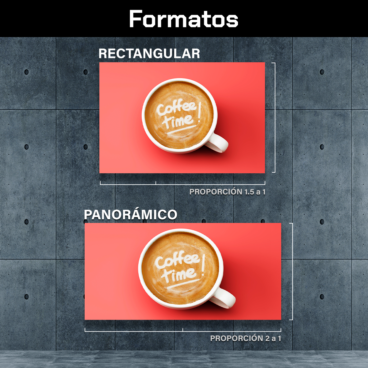 Café Con Frase Coffe Time