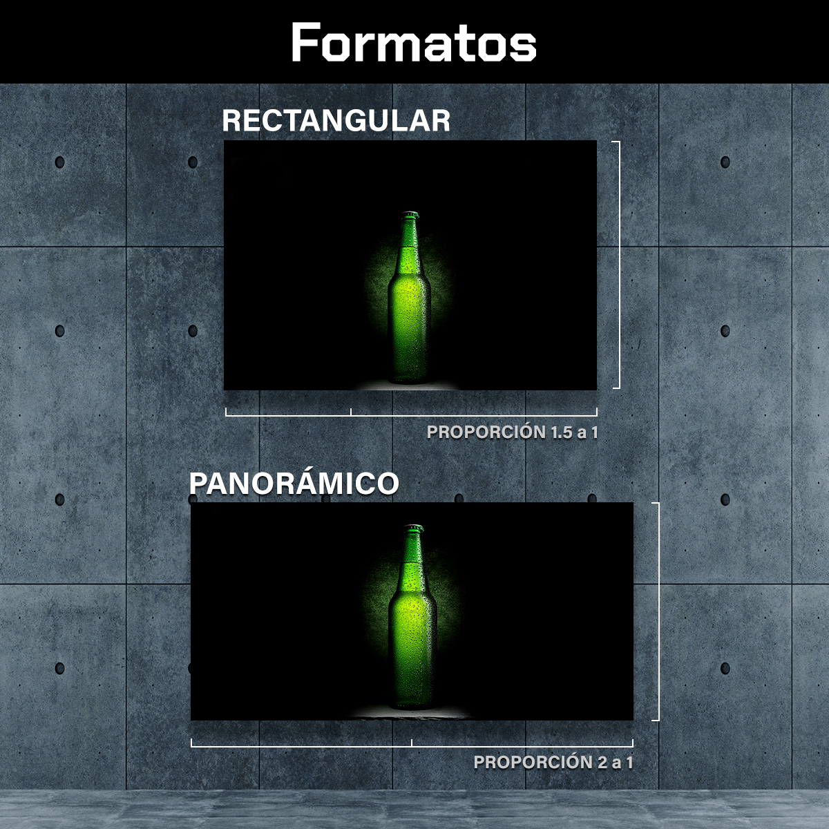 Cerveza En Botella De Vidrio Verde
