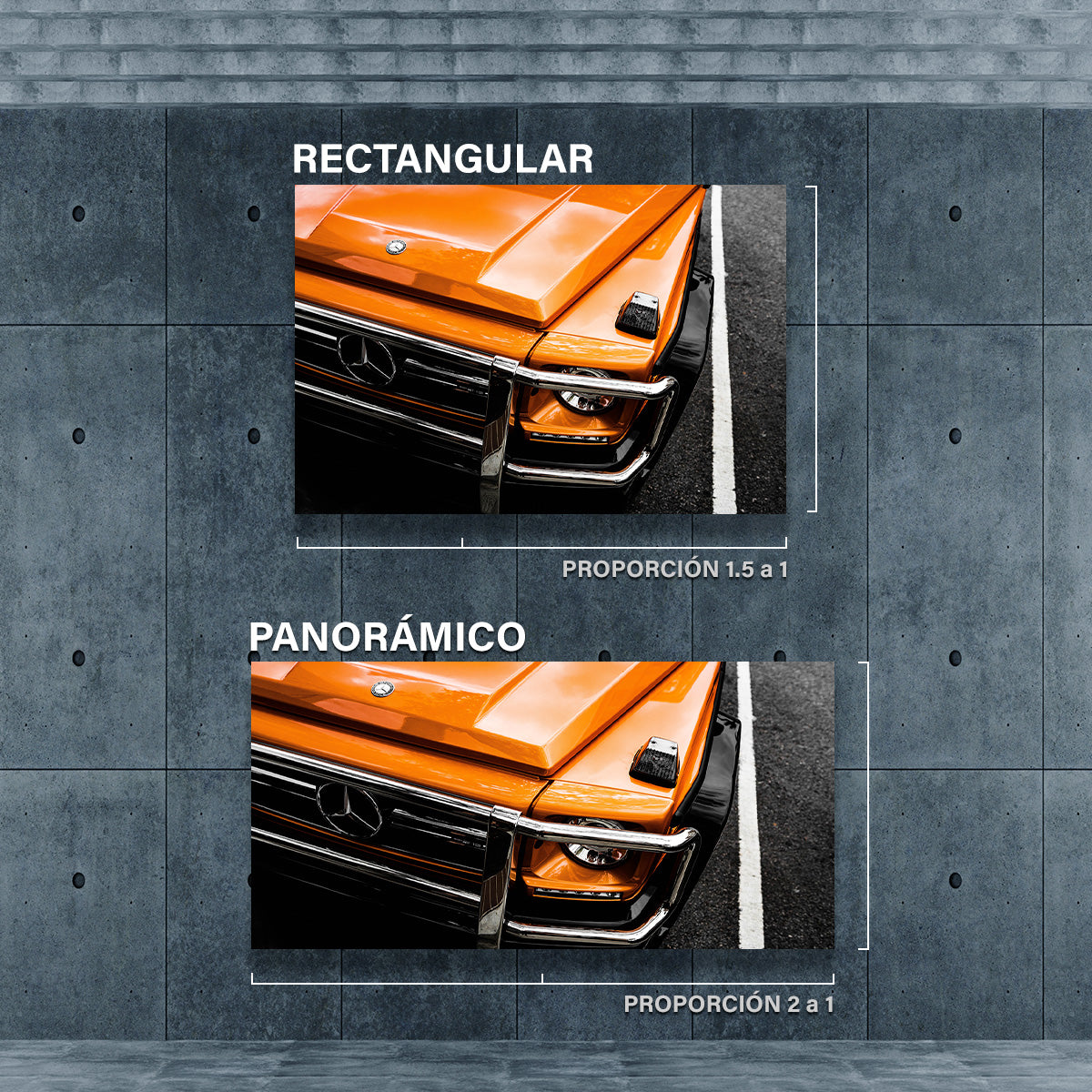 Mercedes Benz Naranja