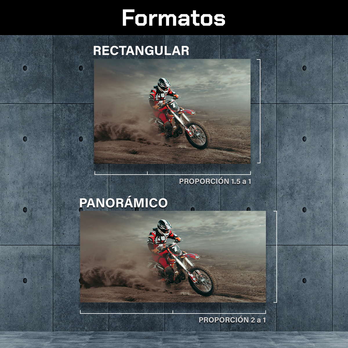 Motocross Entre Polvo
