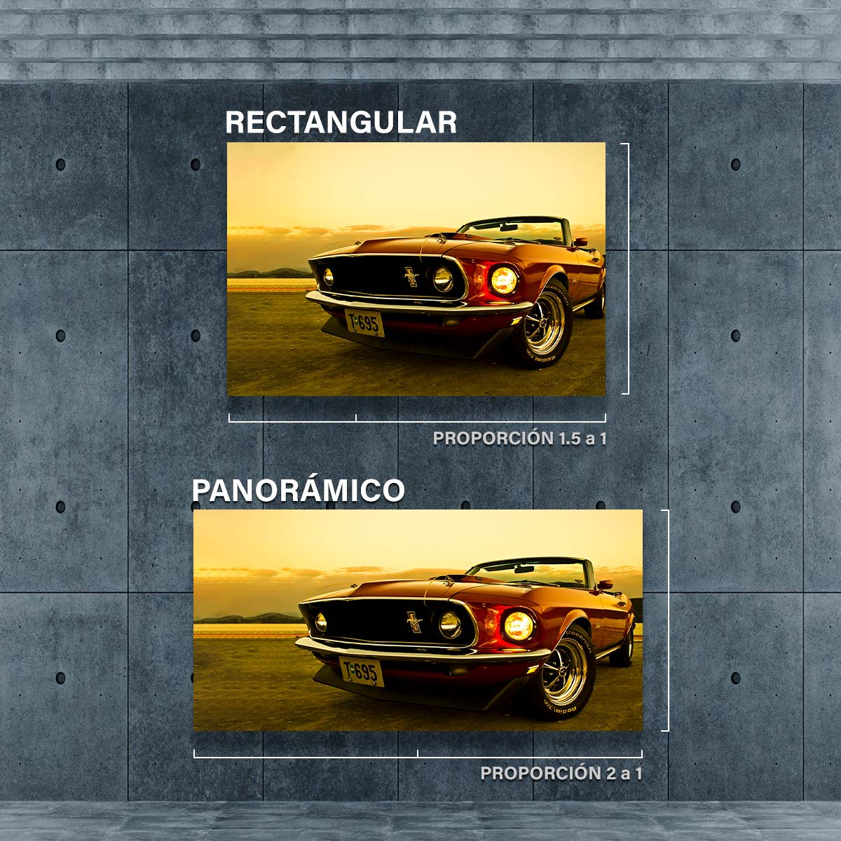 Mustang Convertible Sepia