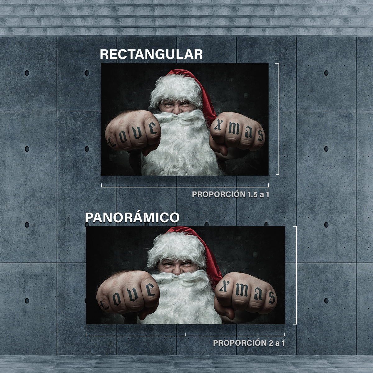 Rebel Santa Tattoos