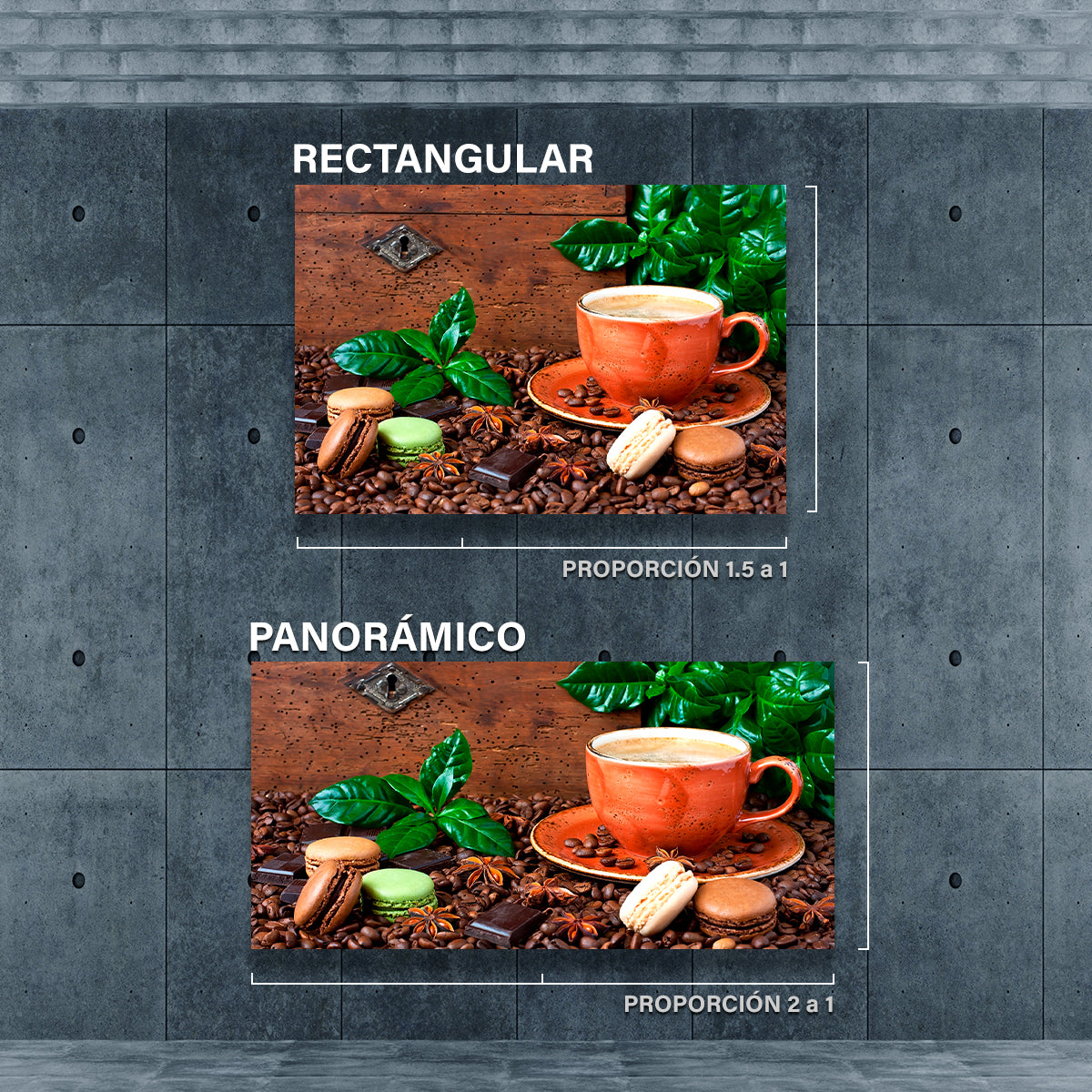 Café Macarrones Y Chocolates